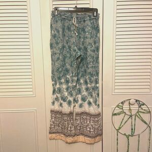 Eloise Women's multi flowy cotton pants